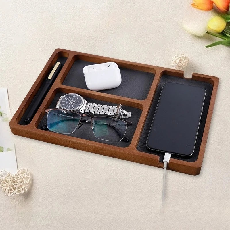 Holz Desktop Organizer „GridTray“