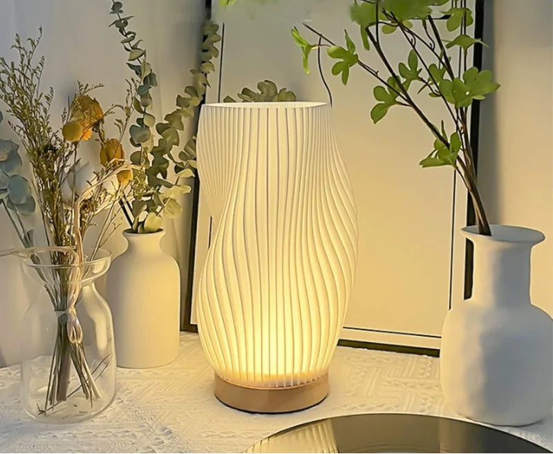 AERIS™ 3D Wellenlampe – Ambient Tischlampe