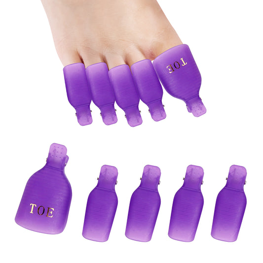 Mani-Pedi Clips – UV-Gel-Lack Entfernen leicht gemacht