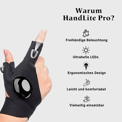 HandLite Pro – LED Handschuh-Licht für freihändiges Arbeiten