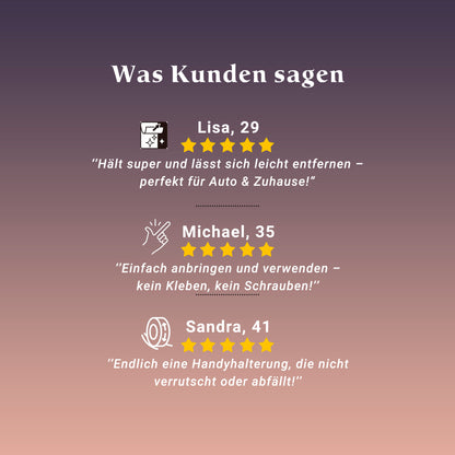 Mac 360 Mac Lock Pro – Magnetische Handyhalterung mit Saugnapf