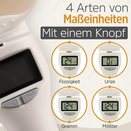 Digitale Löffelwaage – Präzises Wiegen für Küche & Haustiere