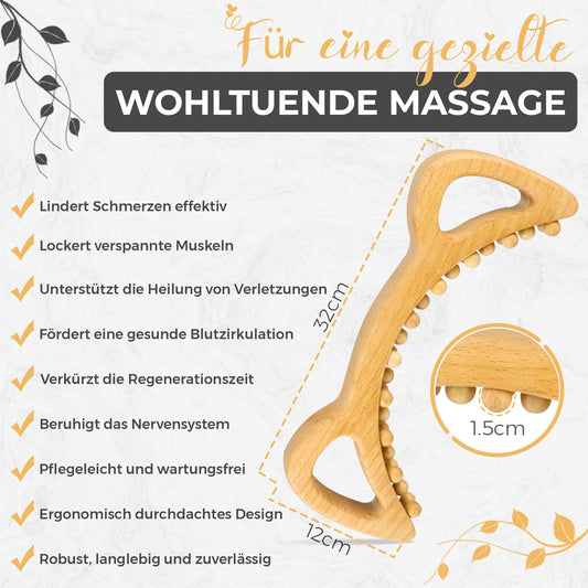 Guasha Glide – Natürliches Massage-Tool für Entspannung & straffere Haut