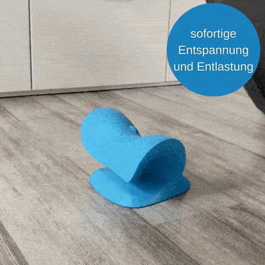 Ergonomische Form des Neck Comfort Pro zur Unterstützung der natürlichen Nackenkrümmung