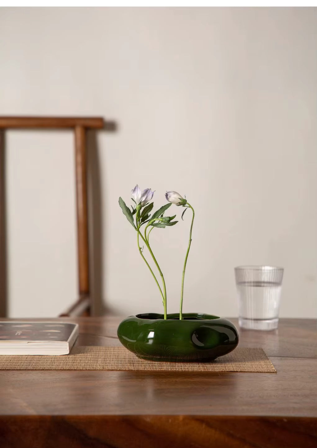 Modulare Vase ohne Inhalt, skulpturales Wohnaccessoire