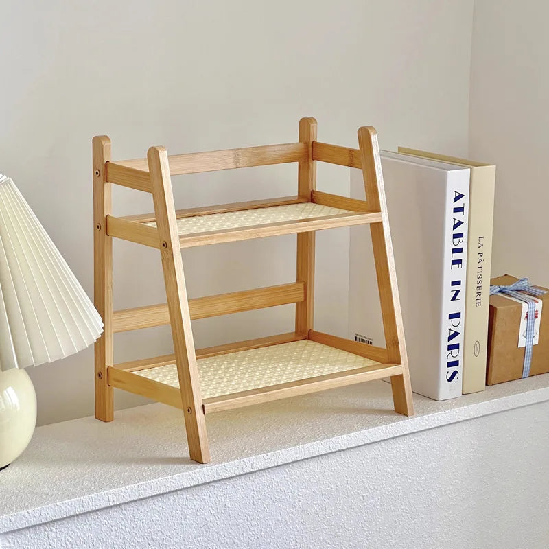 Bambus Tischregal „Cup Corner“