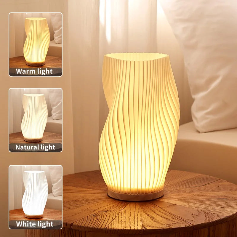 AERIS™ 3D Wellenlampe – Ambient Tischlampe