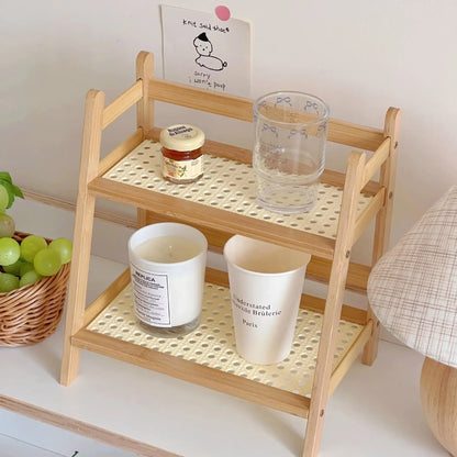 Bambus Tischregal „Cup Corner“