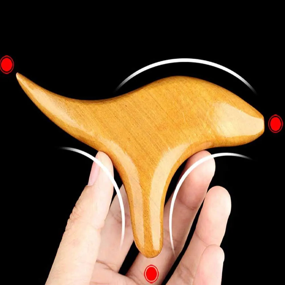 Riva – Hals- &amp; Trigger-Massagegerät aus Holz