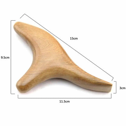 Riva – Hals- &amp; Trigger-Massagegerät aus Holz