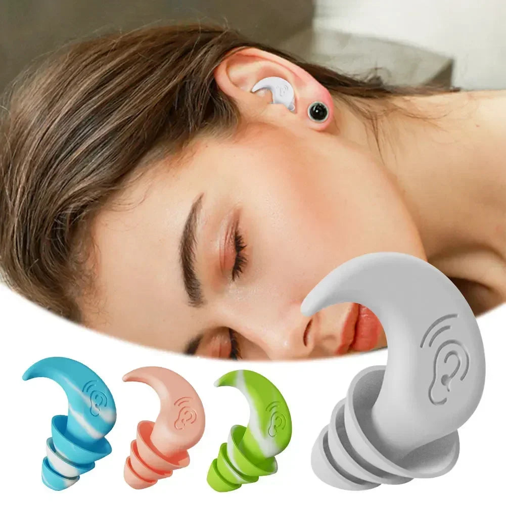 Shíān Sleep Silence Premium Schlaf-Ohrstöpsel aus Silikon