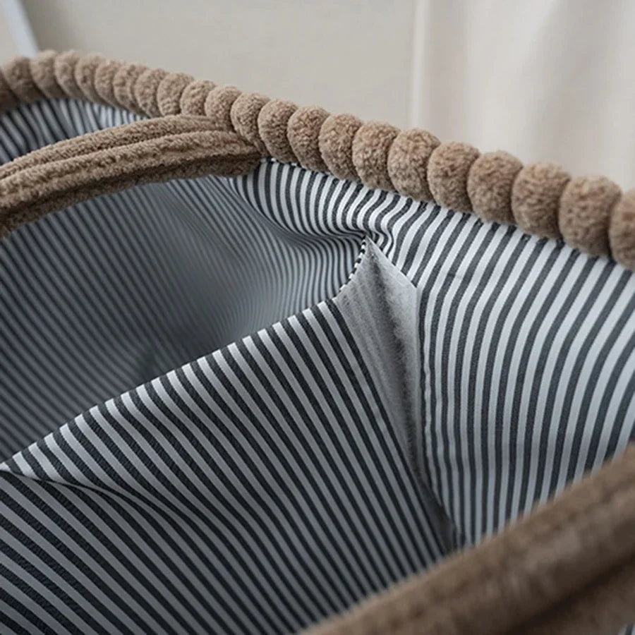 Geflochtener Stoffkorb „QuadWeave“