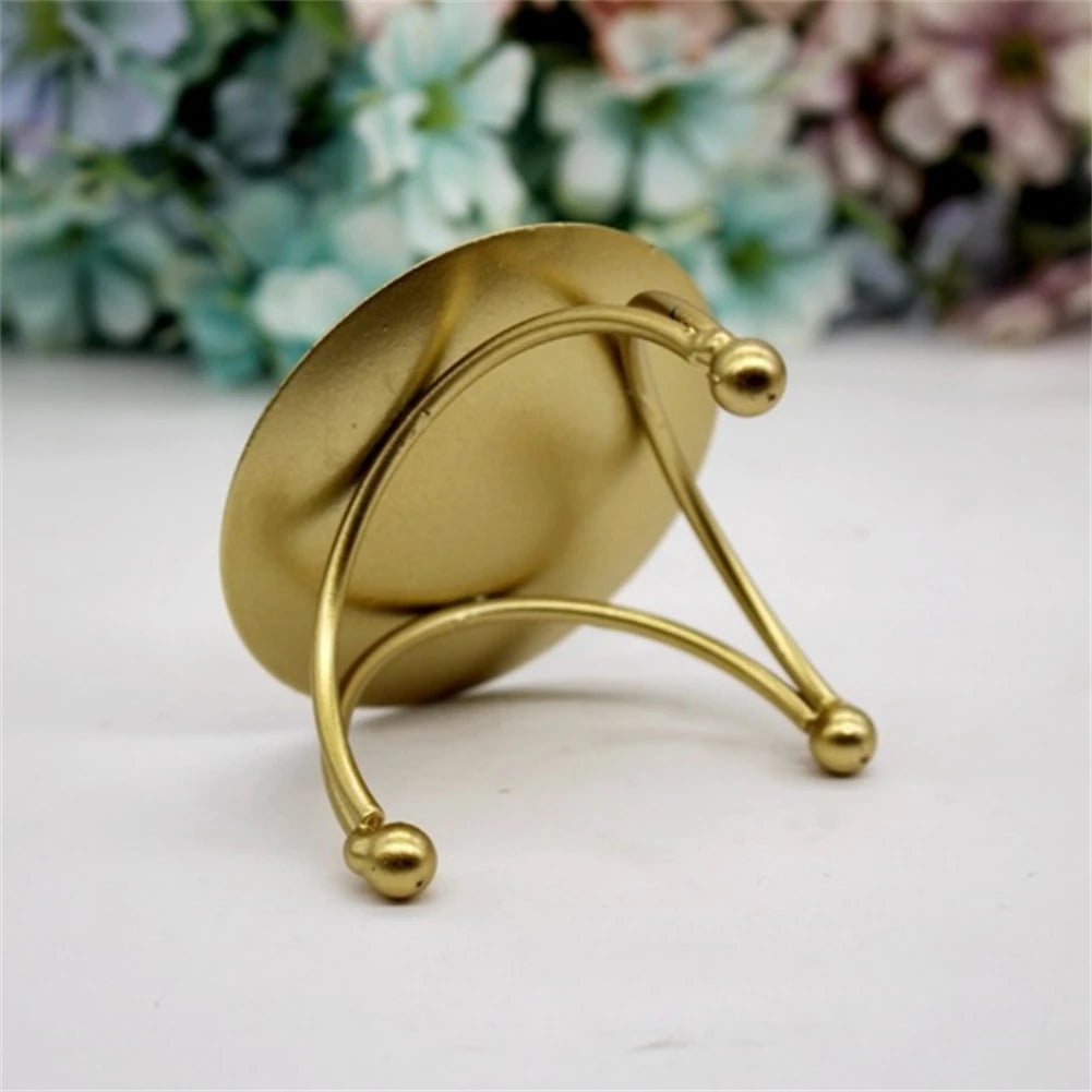 Vintage Metal Candlestick Candle Holders Pillar Iron Art Candlestick For Wedding Party Decor Mini Retro Candle Stick Stand