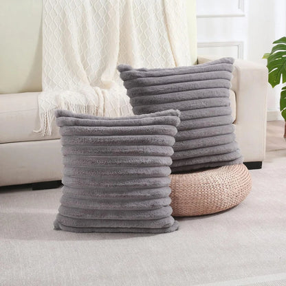 Felloptik Kissenbezug 45x45 cm – Soft Faux Fur