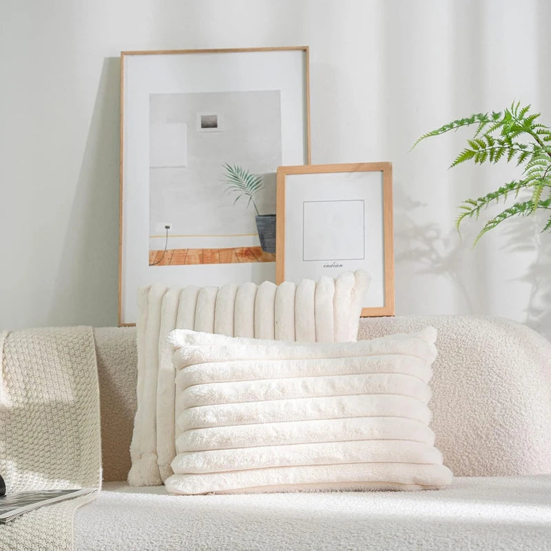 Felloptik Kissenbezug 45x45 cm – Soft Faux Fur