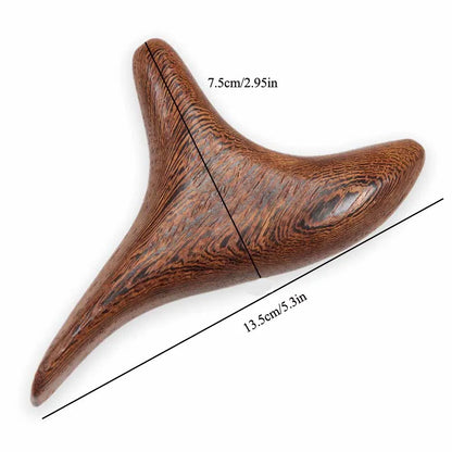 Riva – Hals- &amp; Trigger-Massagegerät aus Holz