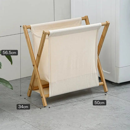 Faltbarer Wäschekorb „Bamboo Frame“