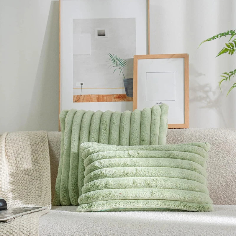 Felloptik Kissenbezug 45x45 cm – Soft Faux Fur