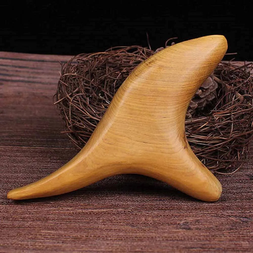 Riva – Hals- &amp; Trigger-Massagegerät aus Holz