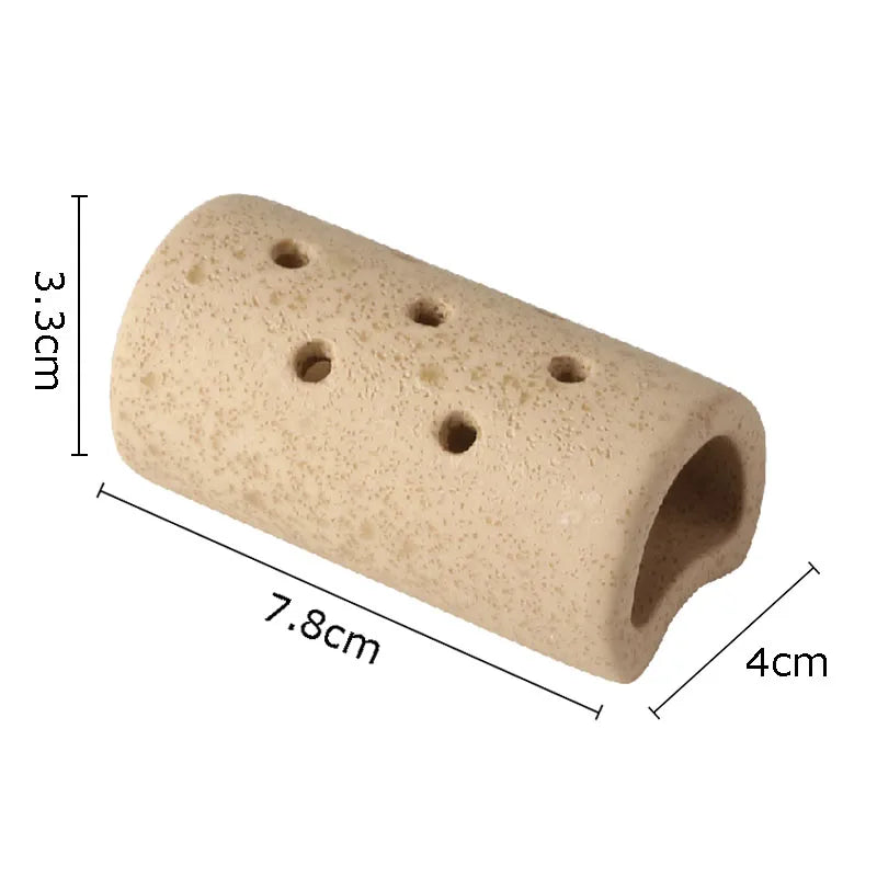 Stem Insert Keramikaufsatz Ausführung Clay Drift, strukturierte Oberfläche