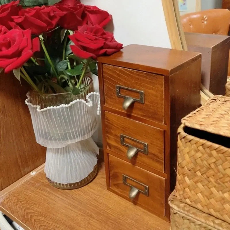 Mini Schubladenkasten „Vintage Desk“