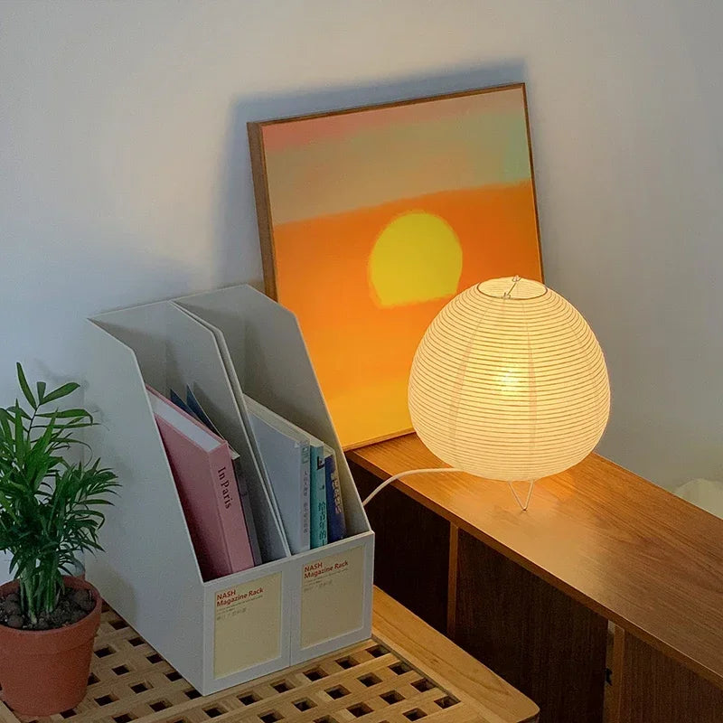 Japanische Tischlampe „Zen Glow“