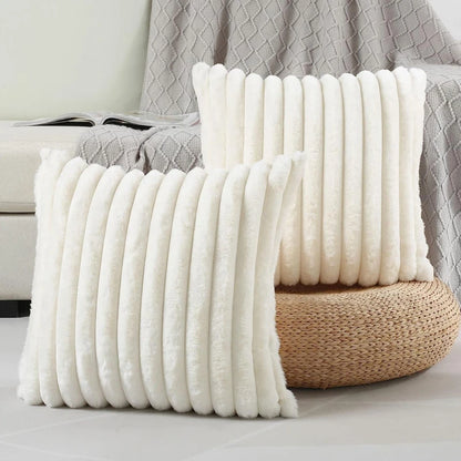 Felloptik Kissenbezug 45x45 cm – Soft Faux Fur