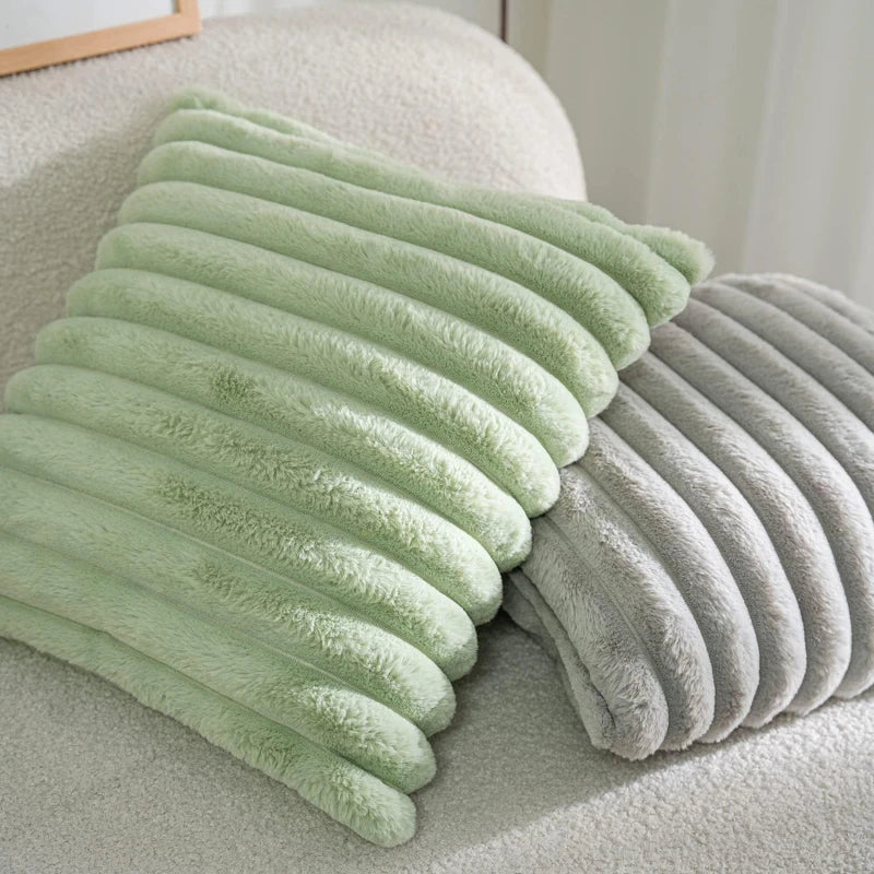 Felloptik Kissenbezug 45x45 cm – Soft Faux Fur
