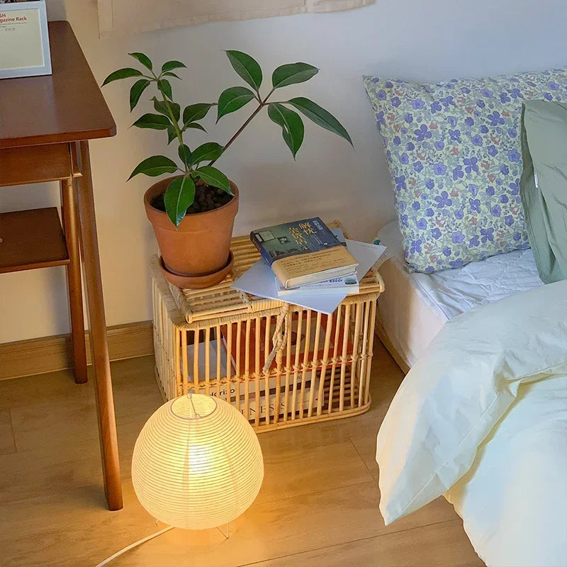 Japanische Tischlampe „Zen Glow“