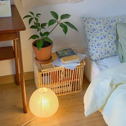 Japanische Tischlampe „Zen Glow“