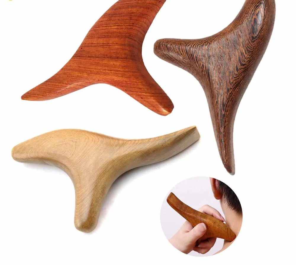 Riva – Hals- &amp; Trigger-Massagegerät aus Holz
