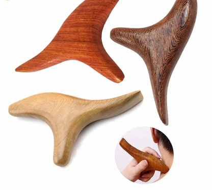 Riva – Hals- &amp; Trigger-Massagegerät aus Holz