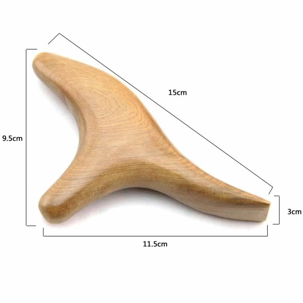 Riva – Hals- &amp; Trigger-Massagegerät aus Holz