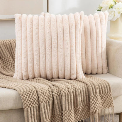 Felloptik Kissenbezug 45x45 cm – Soft Faux Fur