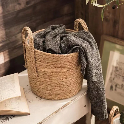 Natur Pflanzenkorb „Boho Weave“
