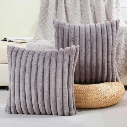 Felloptik Kissenbezug 45x45 cm – Soft Faux Fur