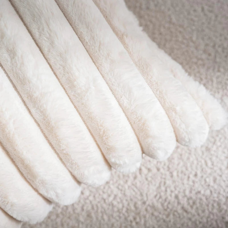 Felloptik Kissenbezug 45x45 cm – Soft Faux Fur