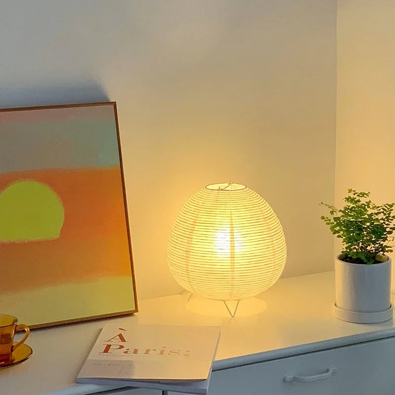 Japanische Tischlampe „Zen Glow“