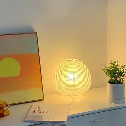 Japanische Tischlampe „Zen Glow“