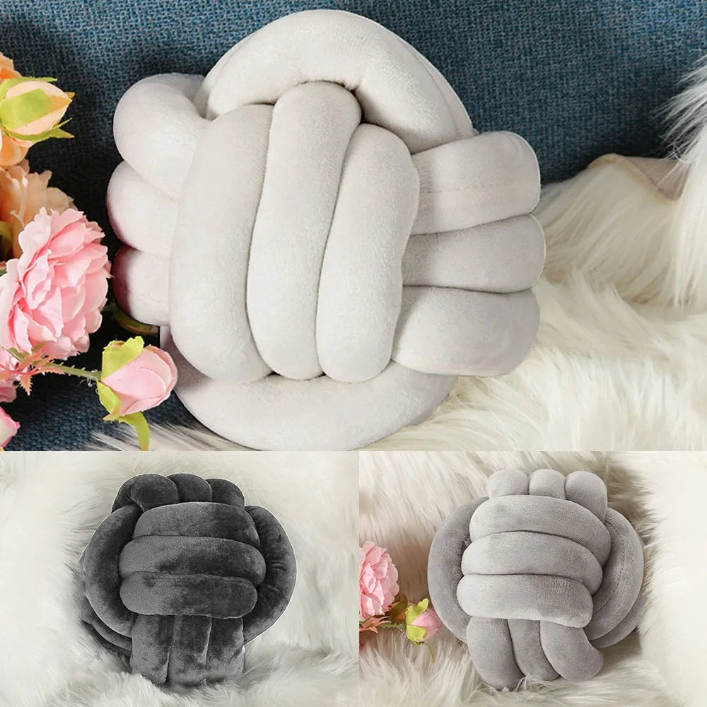 Lumé Knot Ball Kissen – Nordic Design