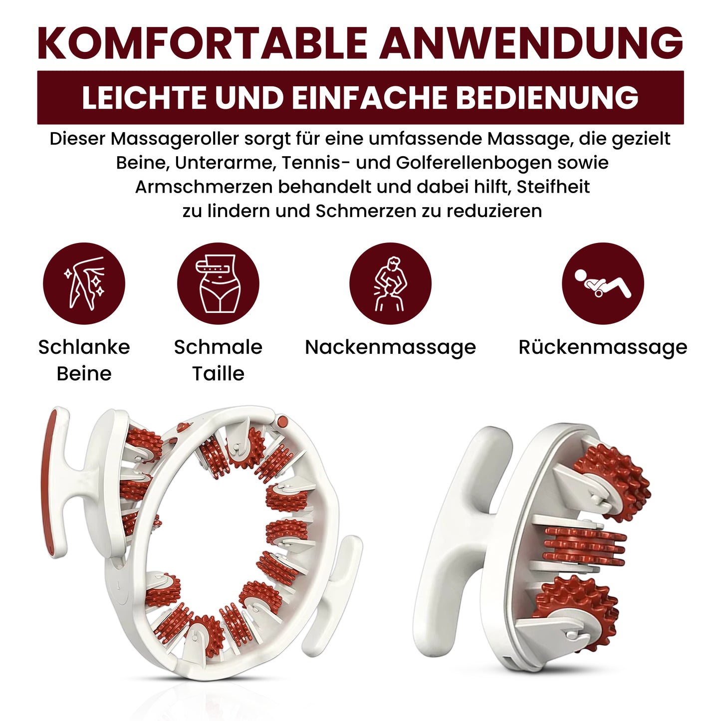 Tone & Tame – Manuelle Massagerolle zur Hautstraffung & Entspannung