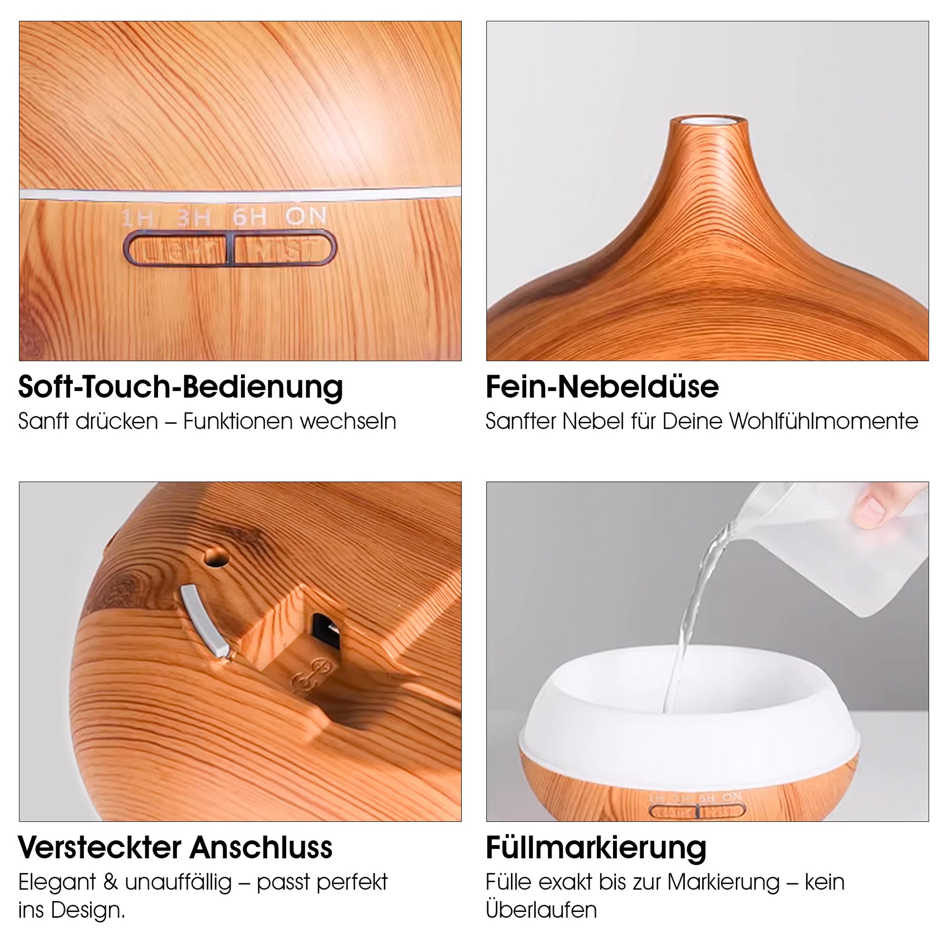 AquaZen sorgt im Schlafzimmer für entspannende Aromatherapie