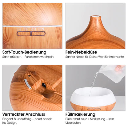 AquaZen sorgt im Schlafzimmer für entspannende Aromatherapie