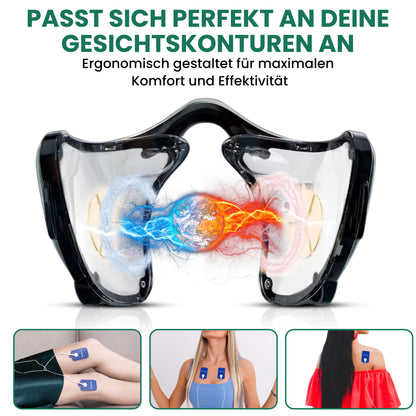 Facelift V getragen zur Unterstützung der Hautstraffung