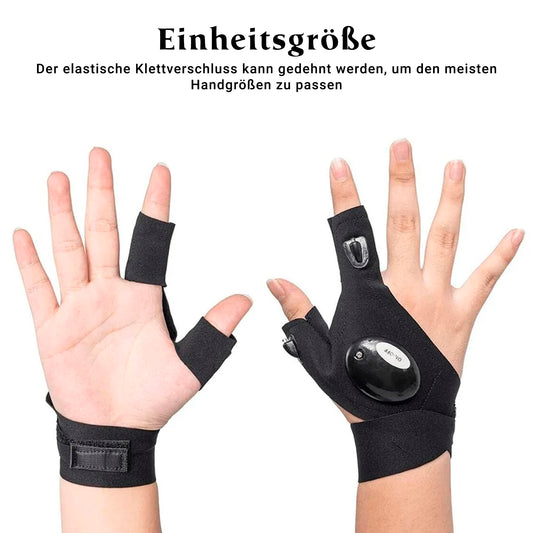 Verstellbarer Klettverschluss für perfekte Passform beim HandLite Pro