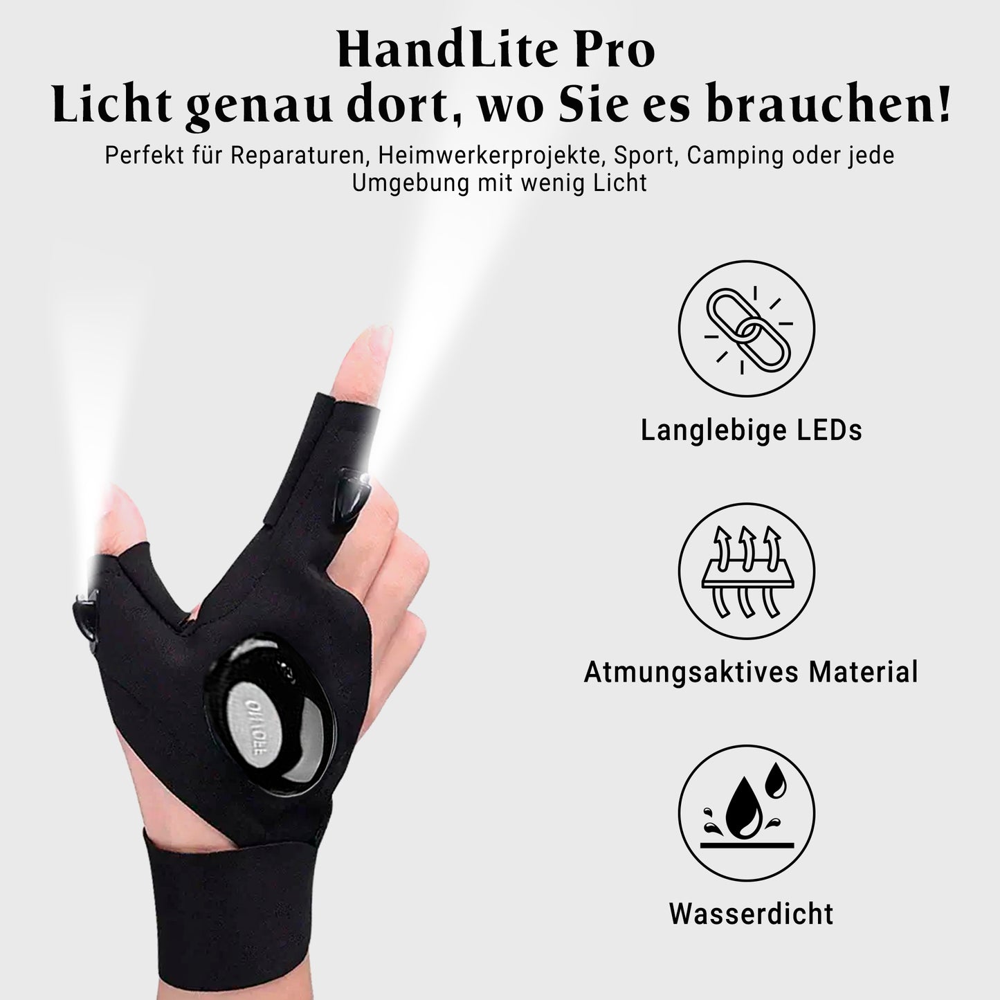 HandLite Pro LED Licht im Einsatz bei Reparaturen