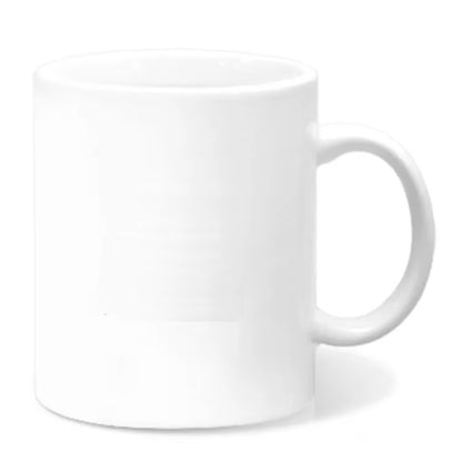 Keramik Tassen Rohling Seitenansicht – neutrale Blanko Tasse