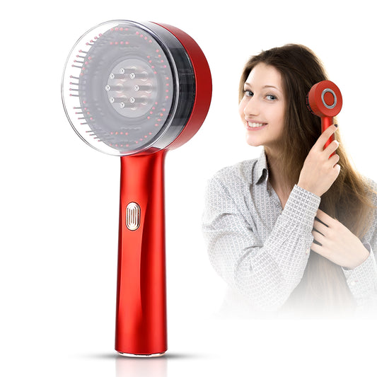 LaserGlow Brush Rotlicht-Massagebürste Vorderansicht