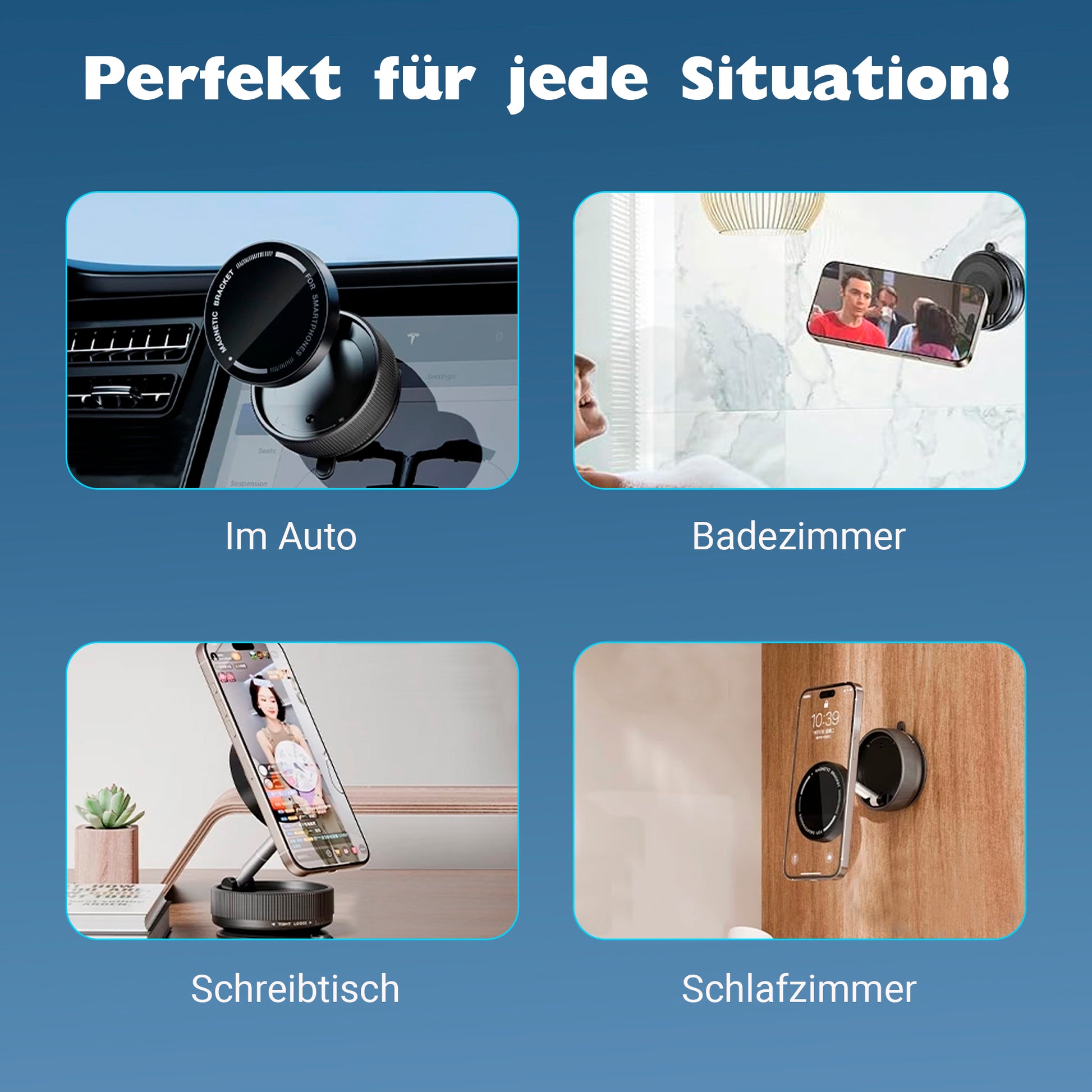 Mac 360 Mac Lock Pro im Badezimmer für Videos und Tutorials