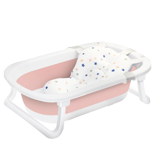 Faltbare Mini Babybadewanne für Zuhause und Reisen